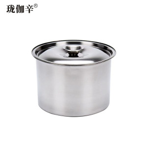 珑伽辛 特厚不锈钢无磁味盅 16cm/个