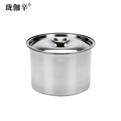 珑伽辛 特厚不锈钢无磁味盅 16cm/个