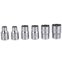 高松Takama12.5mm12角套头1/2方花形套筒头(铬钒钢工业级)/1个(710119 19mm)