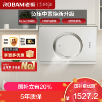老板(ROBAM)油烟机 18.5m³大吸力 小尺寸抽油烟机侧吸 吸油烟机 单烟机 抽烟机 脱排油烟机21A6H