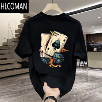 HLCOMAN高街vibe青少年短袖T恤男女同款宽松百搭半袖上衣