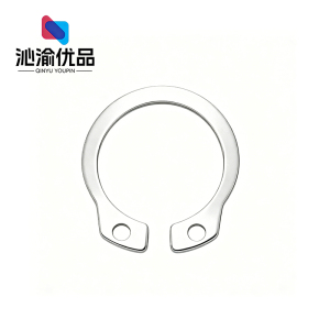 沁渝优品 304不锈钢C型轴用挡圈 φ26内圈24.2mm 个