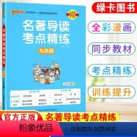 语文 九年级/初中三年级 [正版]初中名著导读考试重点精练九年级必读名著阅读理解一本通中外文学经典专项训练同步解读练初三