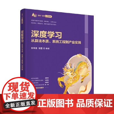 深度学习 从算法本质 系统工程到产业实践 王书浩等 编著 计算机与互联网