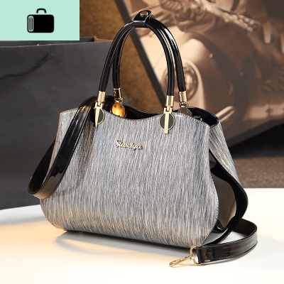 包包女包2020新款潮大气百搭中年妈妈包简约时尚斜挎大容量手提包NEW LAKE