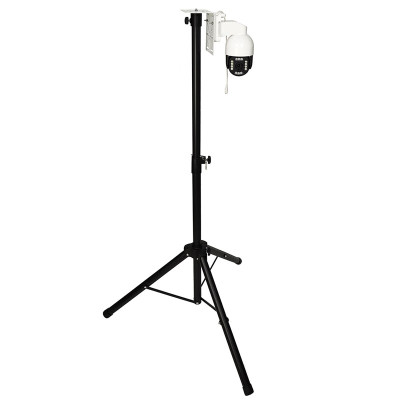 安防监控器材枪机半球摄像头234567米移动立杆三脚落地支架 2.2米高加粗重架(不含摄像头)