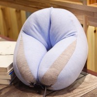 美帮汇多功能U型枕头脖子颈椎靠枕U形旅行飞机枕午休趴睡枕U枕学生