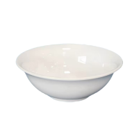 山水本色 食品级耐高温密胺碗米饭碗反口碗 6寸 个