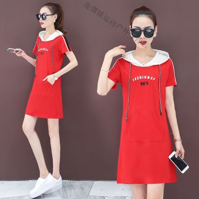珂卡慕(KEKAMU)设计师轻奢品质品牌女装潮牌夏装夏季品牌短袖女显瘦运动风休闲连衣裙网球裙羽毛球裙子中长款