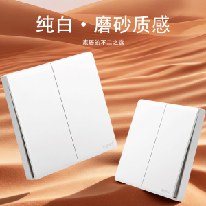 罗格朗/LEGRAND 二位多控开关 暗装 F6R/321B 个