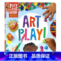[正版]忙碌的小手 艺术游戏 英文原版绘本 Busy Little Hands Art Play 学龄前儿童活动图书