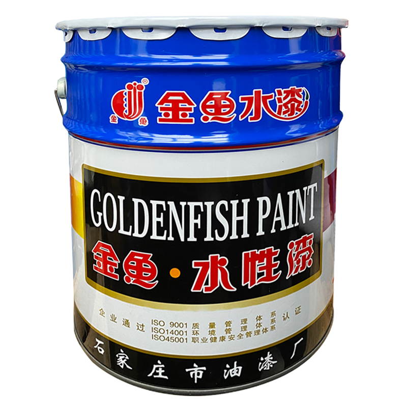 金鱼 黄水性丙烯酸面漆 20kg/桶 桶