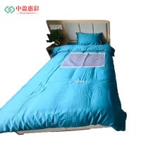 中盈惠彩 纯棉三件套 SJT02(被罩155*220cm+床单160*230cm+枕套50*78cm)套