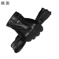 端固羊皮加绒手套可触屏均码DG-A双