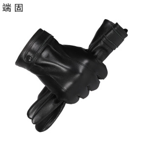 端固羊皮加绒手套可触屏DG-A双