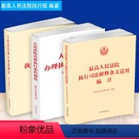 [正版]3本套 人民法院执行司法解释条文适用编注+执行办案指引+人民法院办理执行案件规范执行局编执行工作规范办案实务法