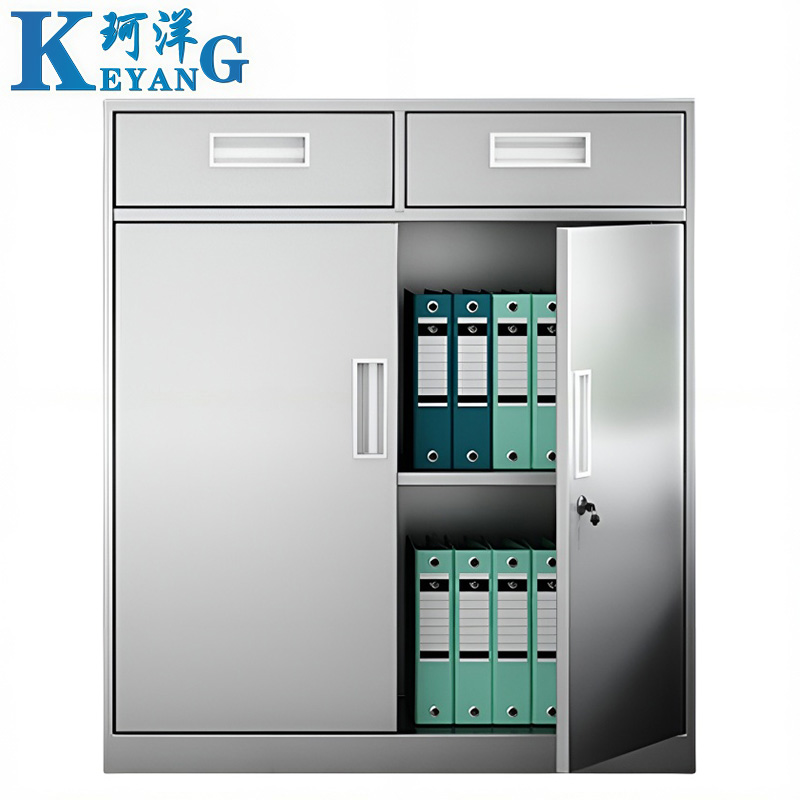 珂洋 不锈钢矮柜 二斗 台