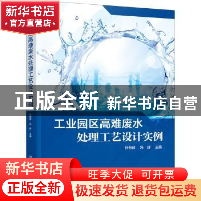 正版 工业园区高难废水处理工艺设计实例 孙贻超 化学工业出版社