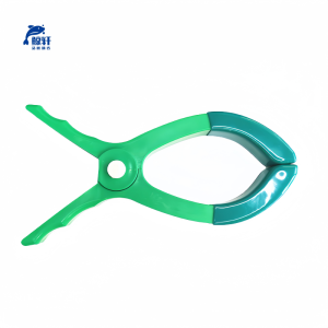 鲸轩 JX-TJ002-5 塑料夹(计价单位:个)绿色