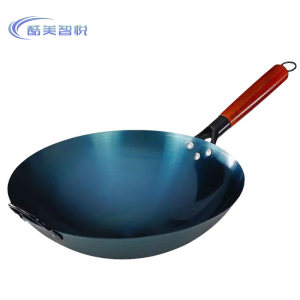 酷美智悦 有耳熟铁炒锅36cm KM-BH855 个