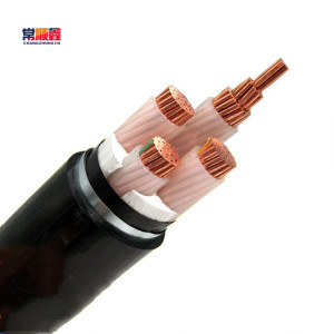 常顺鑫 低压铜芯电缆ZC-YJV22 3×70+1×35 米