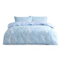 水星家纺 磨毛印花四件套(抗菌)甜醉花香 125142