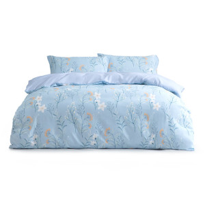 水星家纺 磨毛印花四件套(抗菌)甜醉花香 125142