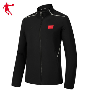 乔丹 女款立领开衫针织上衣黑色 ZWD42223499A 件(S)