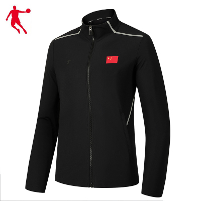 乔丹 女款立领开衫针织上衣黑色 ZWD42223499A 件(S)