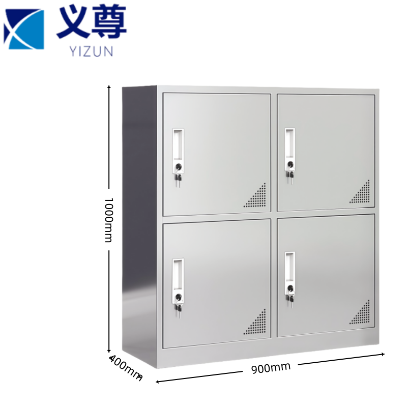 义尊 不锈钢矮柜 四门 台