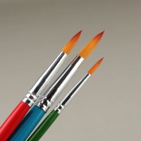 英雄（HERO）油画笔 学生艺考手绘绘画美术用品(水粉丙烯油画水彩颜料）7201/7202/7203