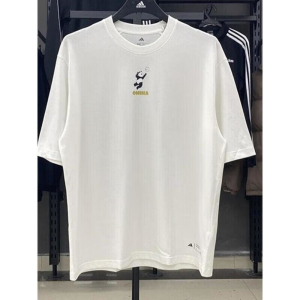 阿迪达斯 男装 简约舒适百搭运动圆领短袖T恤 JZ3288 D