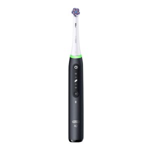 博朗Oral B 欧乐B iO5小圆头云感刷微震科技充电式 [智能清洁]曜石黑(标配刷头*1)