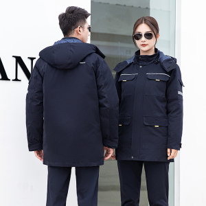 天鸣 纯棉加厚中长款可拆卸羽绒内胆TMG8902J冬装防寒服 源头工厂可定制 160-190 件