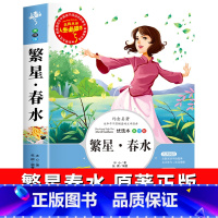 繁星·春水 [正版]繁星春水原著冰心四年级下册阅读课外书阅读诗集小学生三五六年级名著老师经典凡心人民儿童文学教育山东美术
