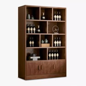 长裕兴 实木四层书柜 800*400*1800mm 个