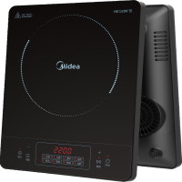 美的(Midea)电磁炉2200W大功率电磁灶套装火锅家用智能炉灶猛火炒菜爆炒触控 MC-CL22Q1-405J