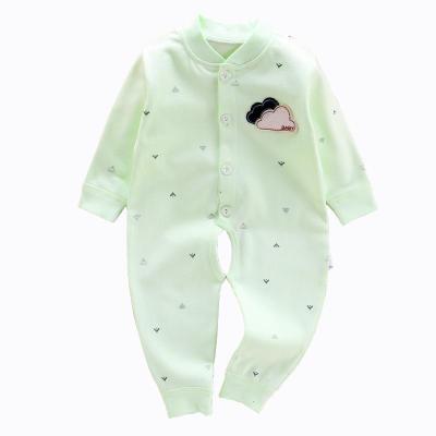 班得（BONGDR）春秋婴儿连体衣纯棉男女宝宝内衣睡哈衣爬服儿衣服