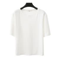 夏季韩版女士新款短袖T恤女衣服宽松纯色上衣女装潮