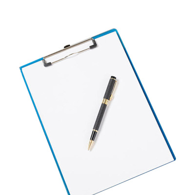 鋆珑 有机塑料板夹 A4竖款 个