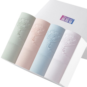 盒装纯棉高腰女士内裤 7A裆女内裤 纯棉高腰收腹提臀三角裤