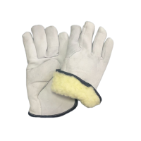 岱润 手套 短款棉全皮 副 家务手套