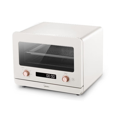 美的(Midea)电烤箱一体机炸蒸烤多功能烤箱家用S10 蒸烤炸一体 低脂空气炸/1500W大蒸汽/低温发酵 20L