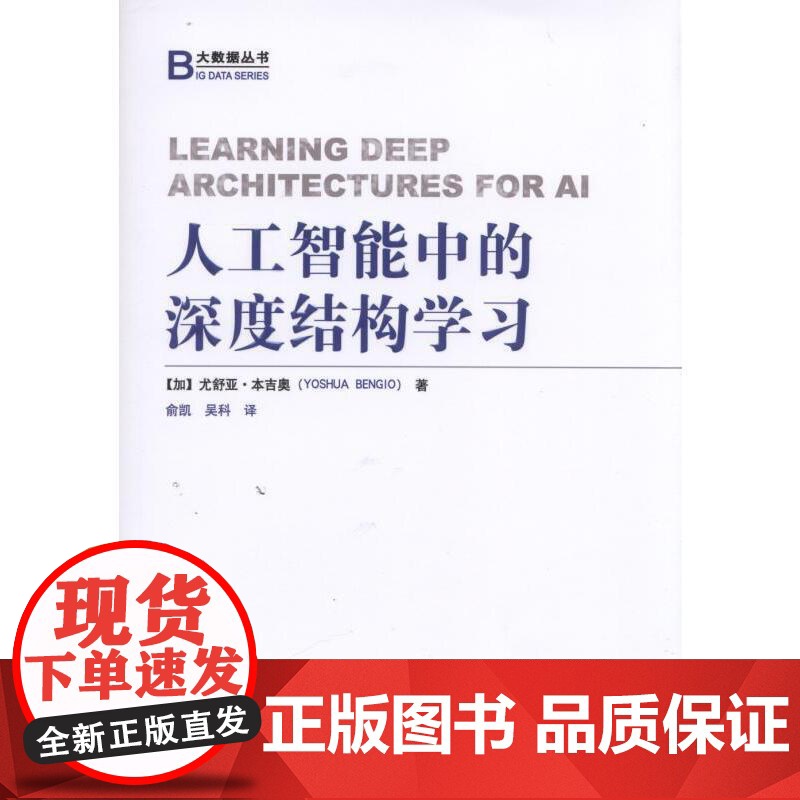 []人工智能中的深度结构学习 机械工业出版社 正版书籍