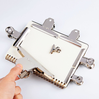 晨光(M&G) ABS92644 圆形票夹 6枚/件 共6件装 64mm