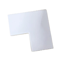 贝策 线槽配件平角弯头 20*10mm 个