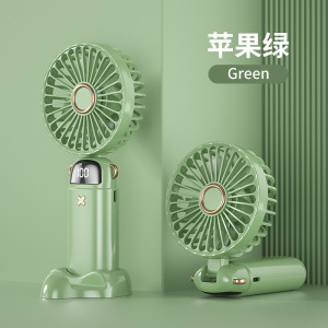 新款迷你泡泡手持电风扇 USB迷你风扇批发小巧学生充电静音