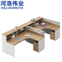 河洛伟业屏风办公桌F型张