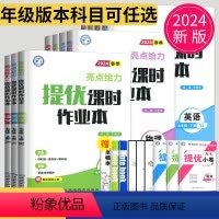语数英物 江苏专用(除南通) 八年级下 [正版]2024亮点给力提优课时作业本七年级上册八年级九年级下册数学语文英语物