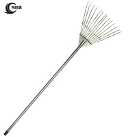 有成鑫 金属草耙 枯叶耙 杂草收集耙 钢丝草耙子 1.4m*14齿 把